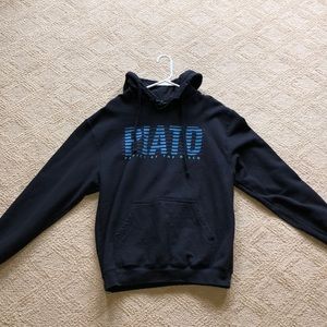 Black and blue Panic! At The Disco sweatshirt